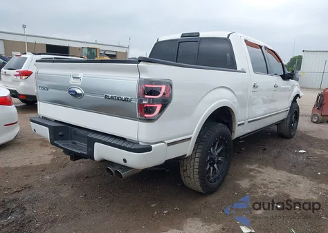 2013 Ford F-150 Platinum z USA, uszkodzony, nr VIN 1FTFW1E67DFB26886